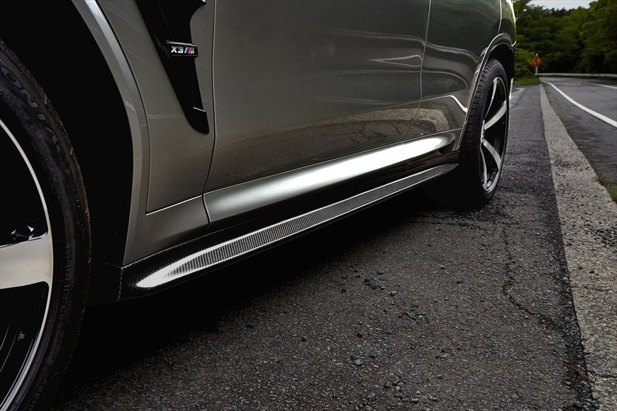3D Design Carbon Fibre Side Skirt Set - BMW F97 X3 M / F98 X4 M S58