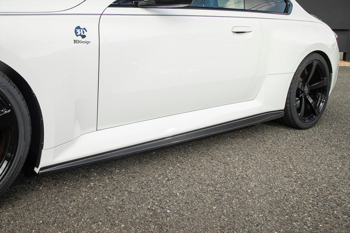 3D Design Carbon Fibre Side Skirt Set - BMW G87 M2 S58