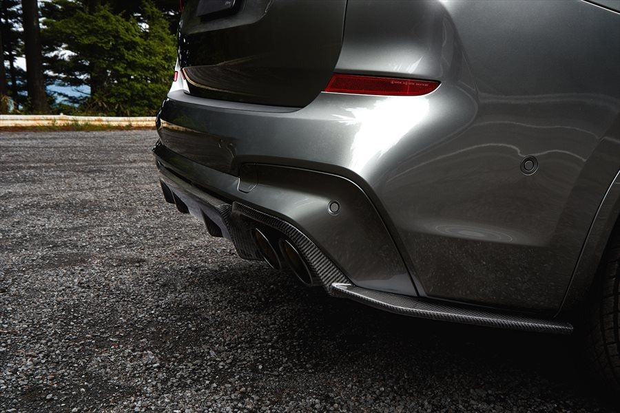 3D Design Carbon Fibre Rear Diffuser - BMW F97 X3 M S58