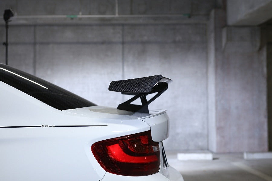 3D Design Carbon Fibre Racing Wing - BMW F87 M2 N55 / S55