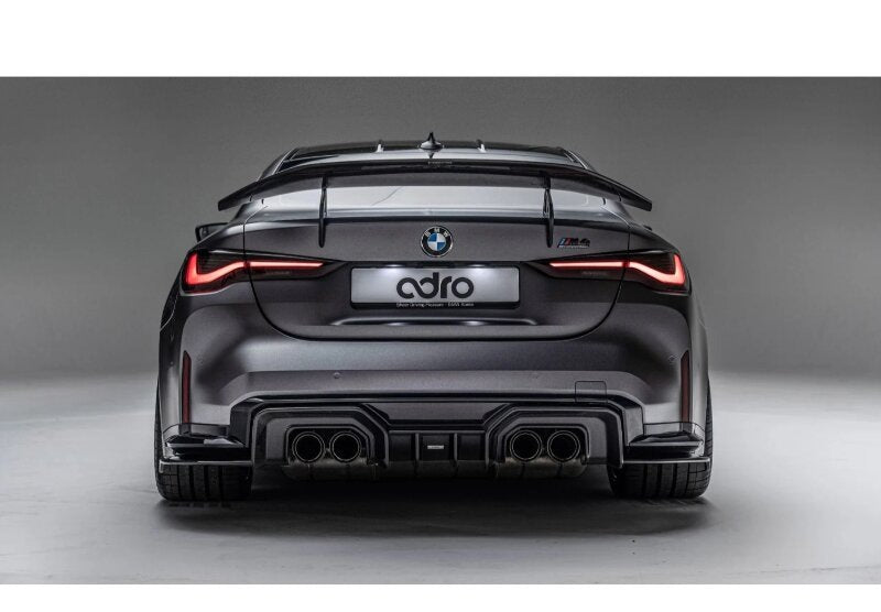ADRO AT-S Carbon Fibre Swan Neck Wing - BMW G82 M4 / G22 430i M440i B58 S58