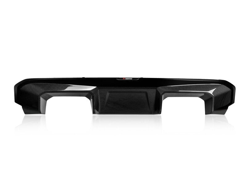 Akrapovic Rear Carbon Fibre Diffuser - High Gloss Black - G80 M3 G82 G83 M4 S58