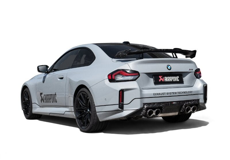 Akrapovic Rear Wing Forged Carbon Fibre w/brackets - G42 M240i G87 M2 - BMW 230i B46 B58