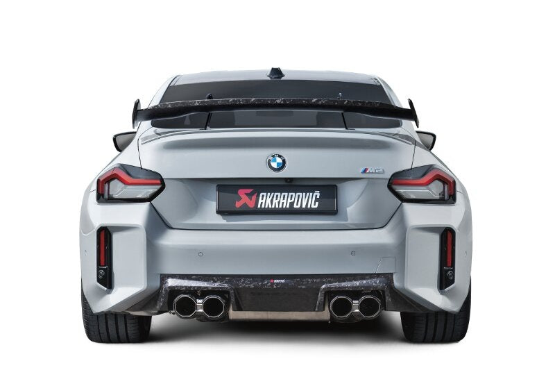 Akrapovic Rear Wing Forged Carbon Fibre w/brackets - G42 M240i G87 M2 - BMW 230i B46 B58