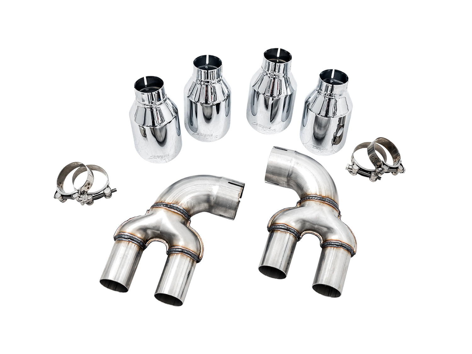 AWE OE to Quad Tip Conversion Kit for BMW M340i / M440i G2X B58 3.0