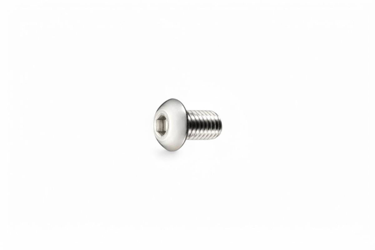 M5 x 0.8 x 12mm Button Head Bolt BZP (Bright Zinc Plated)
