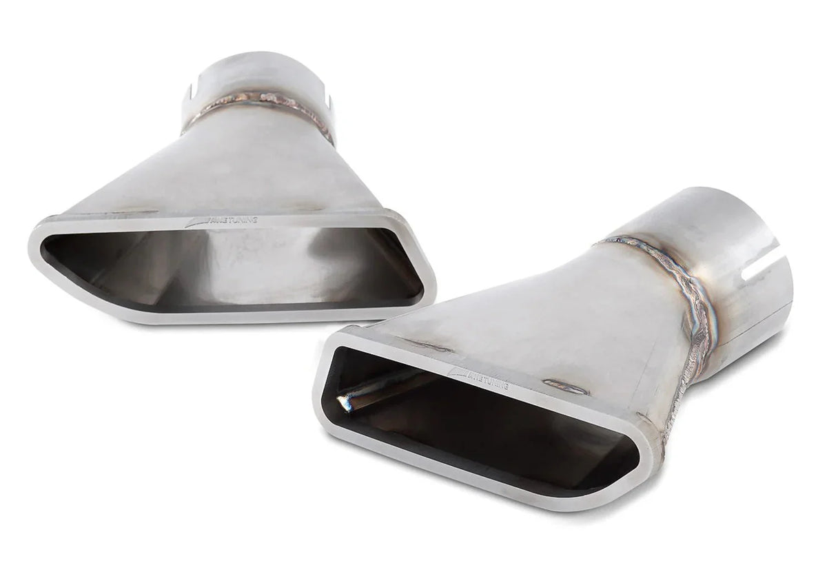 AWE Replacement Exhaust Tip Kits - Chrome Silver / Diamond Black / Vapor Blue