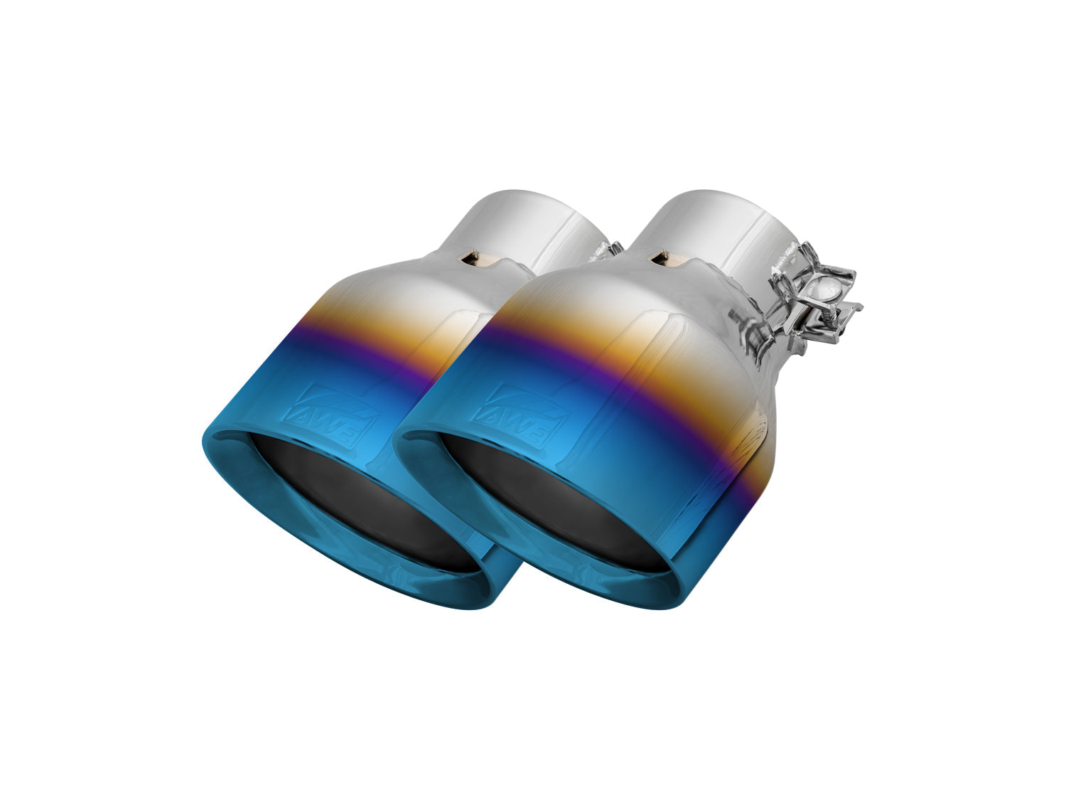 AWE Replacement Exhaust Tip Kits - Chrome Silver / Diamond Black / Vapor Blue