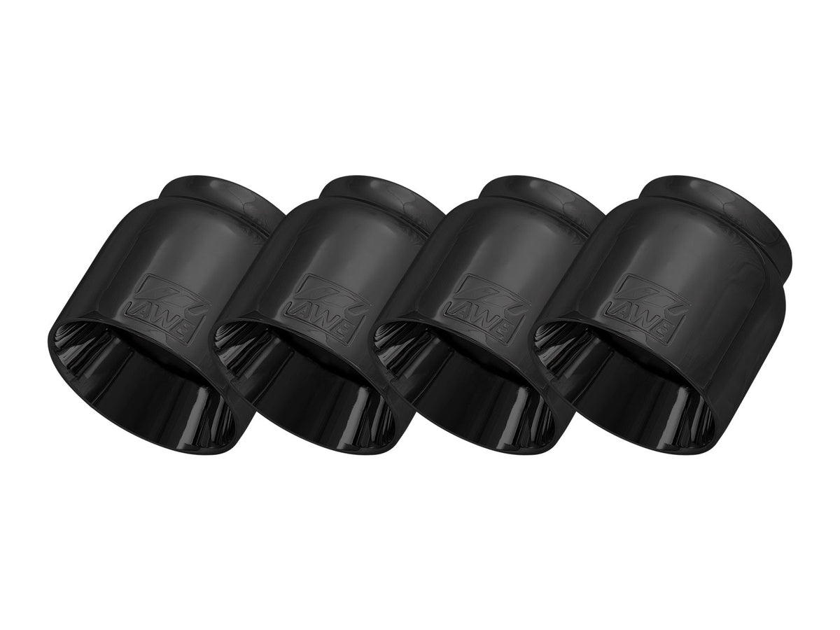AWE Replacement Exhaust Tip Kits - Chrome Silver / Diamond Black / Vapor Blue