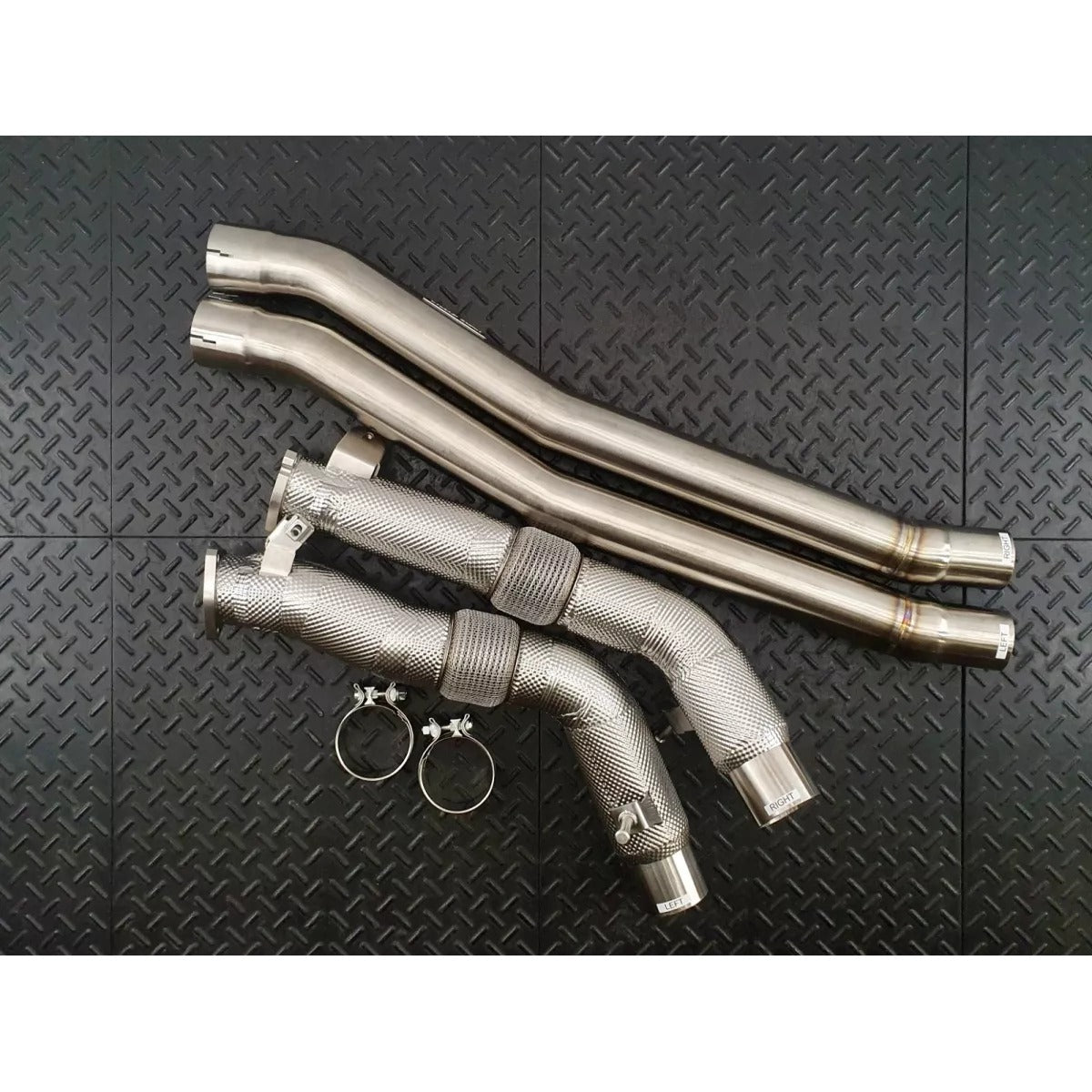 Redstar Audi RSQ8/SQ7/SQ8, Bentley Bentayga, Porsche Cayenne S V8/Turbo/GTS Front Resonator Delete