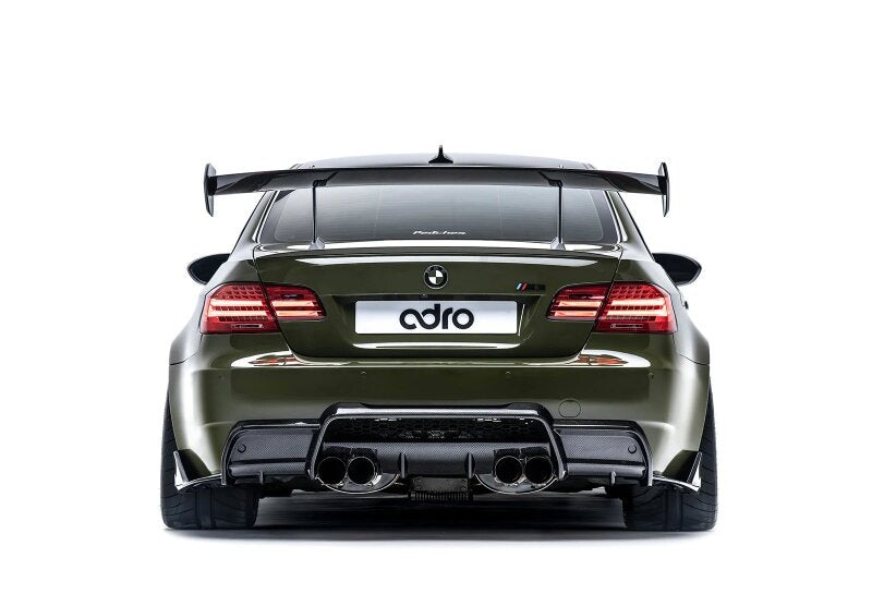 ADRO AT-R1 Carbon Fibre Swan Neck Wing - BMW M3 E90 E92 E93 S65