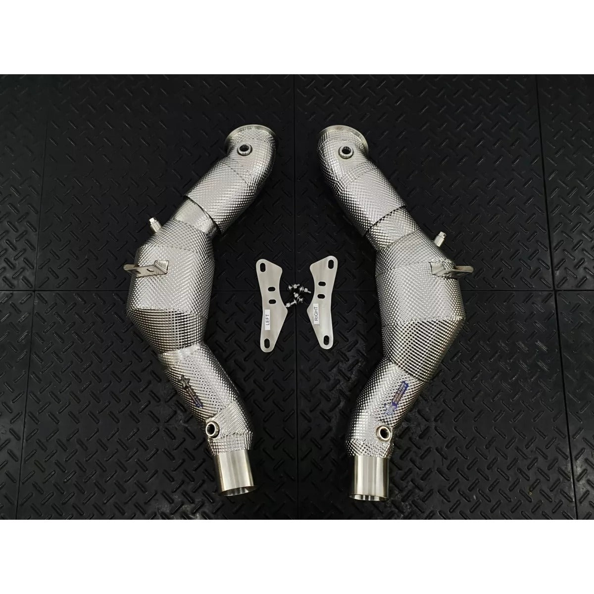 Redstar Ferrari 488 Downpipes