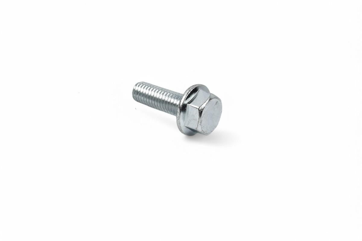 M6 x 1.0 x 16mm Hexagon Flange Bolt BZP (Bright Zinc Plated)