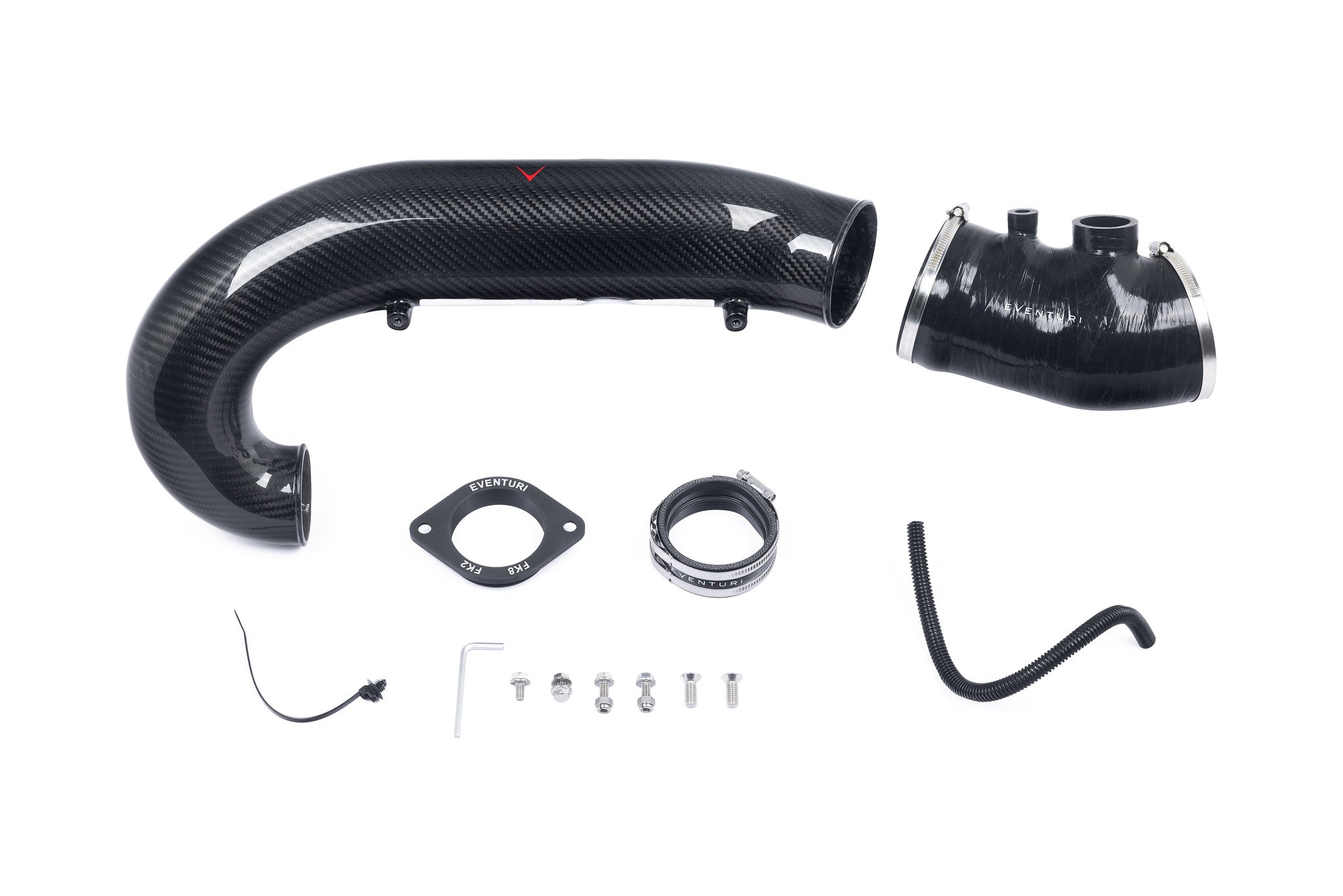 Eventuri Civic FK8 V3 Oversized Carbon Turbo Tube
