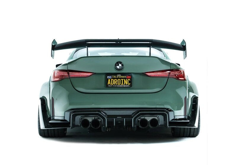ADRO AT-R3 Carbon Fibre Swan Neck Wing V2 - BMW G82 M4 / G22 430i M440i B58 S58