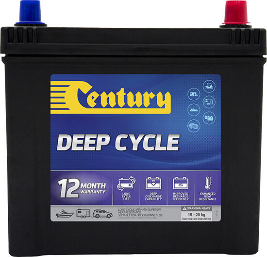 Century D23LT Deep Cycle Battery - 12V, 65AH, Maintenance Free - Image 1
