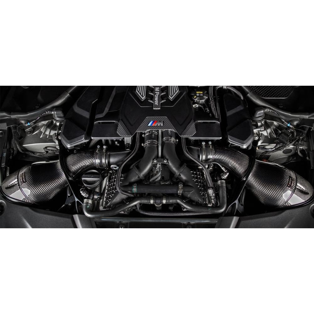 Eventuri BMW F9X M5/M8 Black Carbon Intake with shrouds