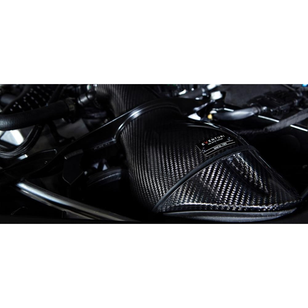 Eventuri BMW F9X M5/M8 Black Carbon Intake with shrouds