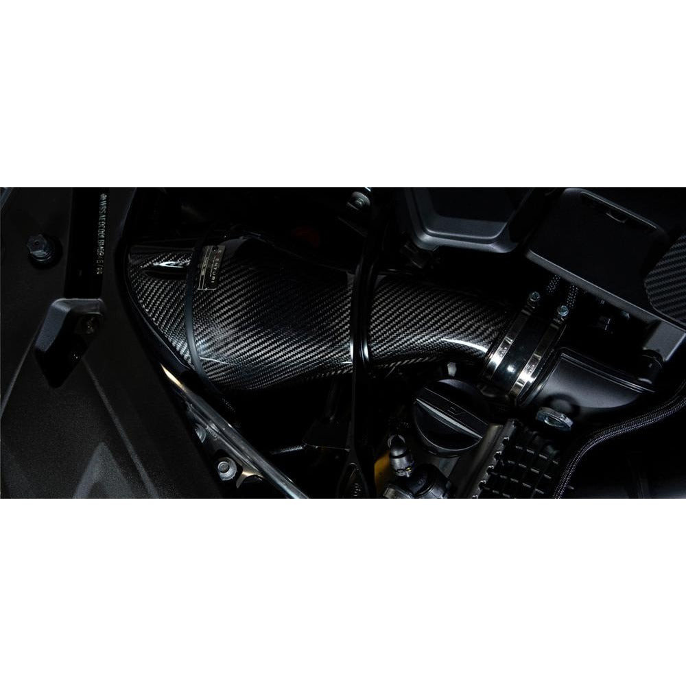 Eventuri BMW F9X M5/M8 Black Carbon Intake with shrouds