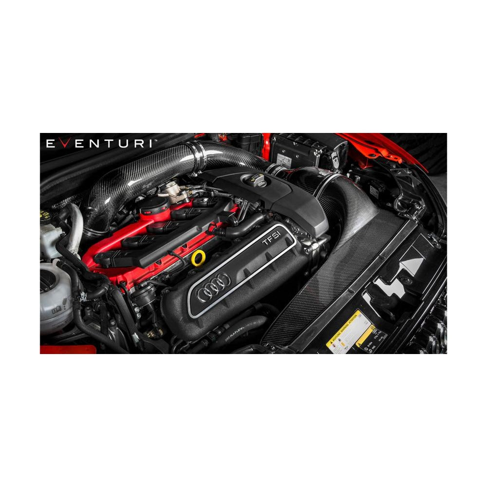 Eventuri Audi 8V RS3 RHD Full Black Carbon Intake Gen 1