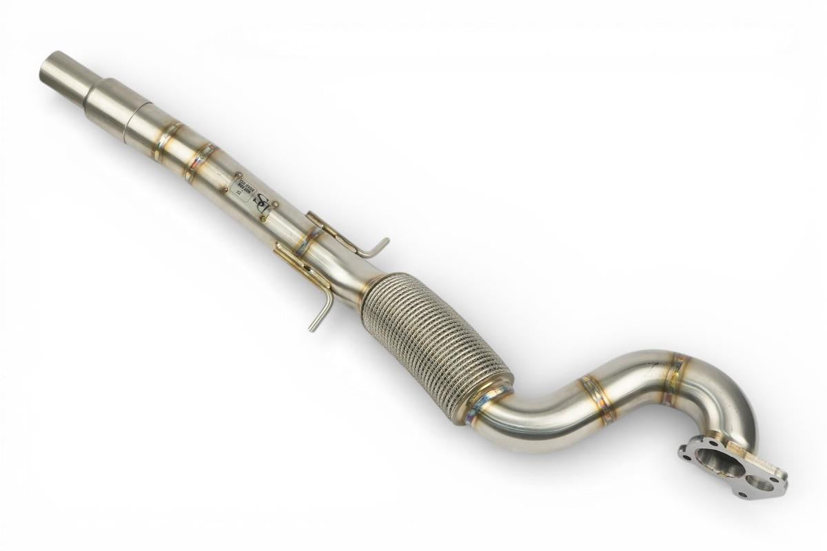 2.5" Stainless De-CAT Downpipe for Audi A2 1.4 TDI AMF