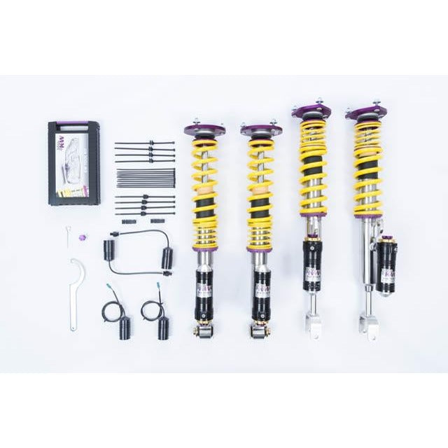 KW Coilover Kit V4 for 09/2011+ BMW 5 Series (F10) w/ Deactivation For Electronic Dampers