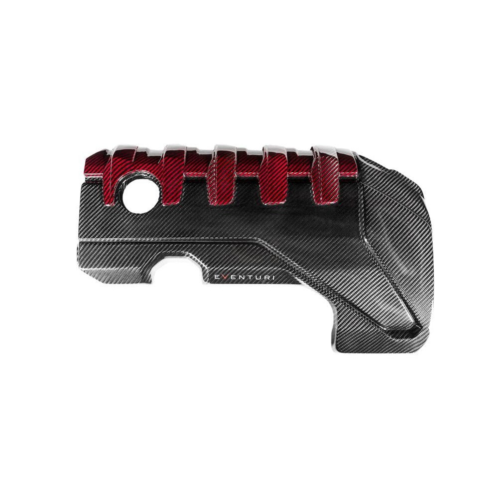 Eventuri Audi RS3 Gen 2 / TTRS 8S Black and Red Engine Cover