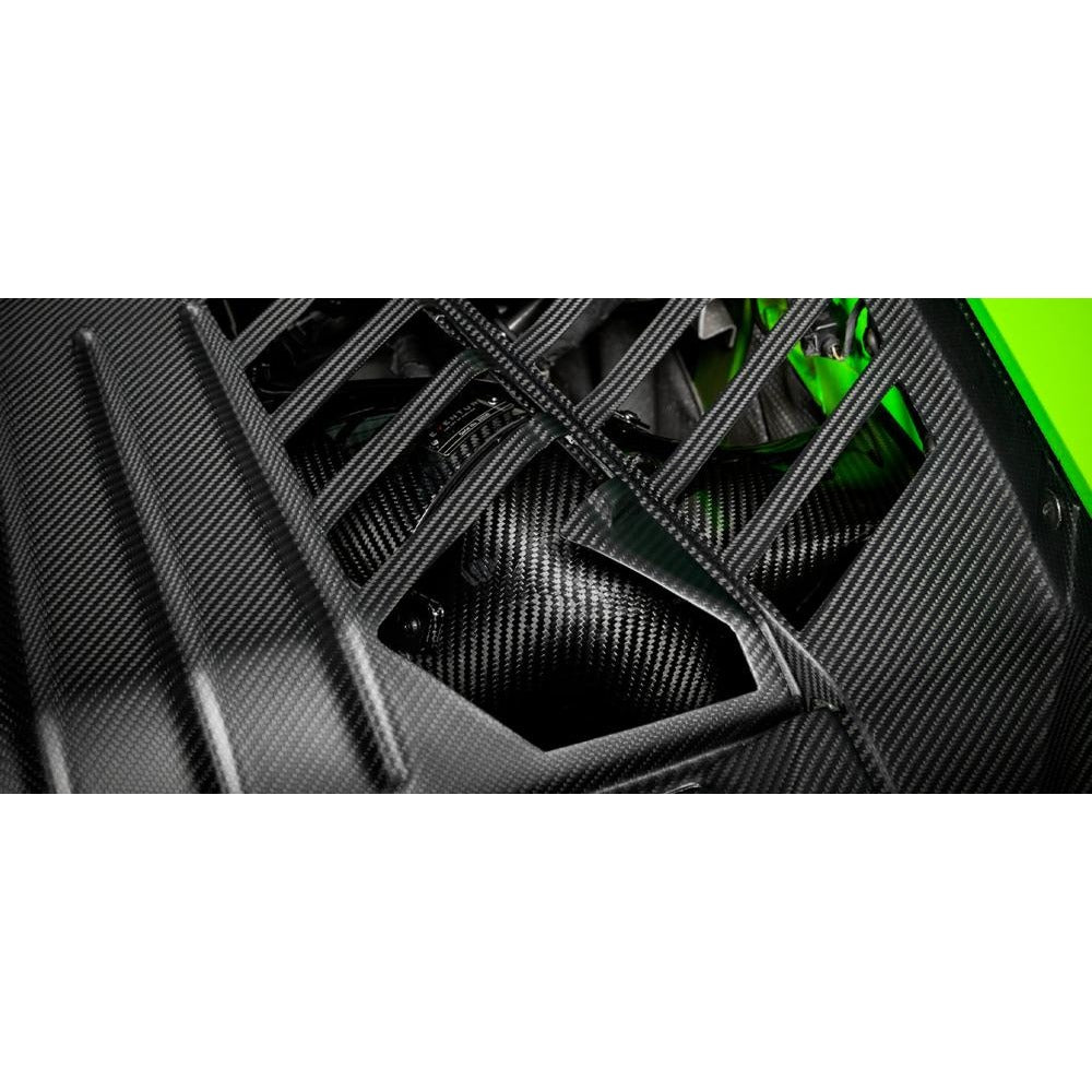 Eventuri Lamborghini Huracan Carbon Engine Cover Set Matte Finish