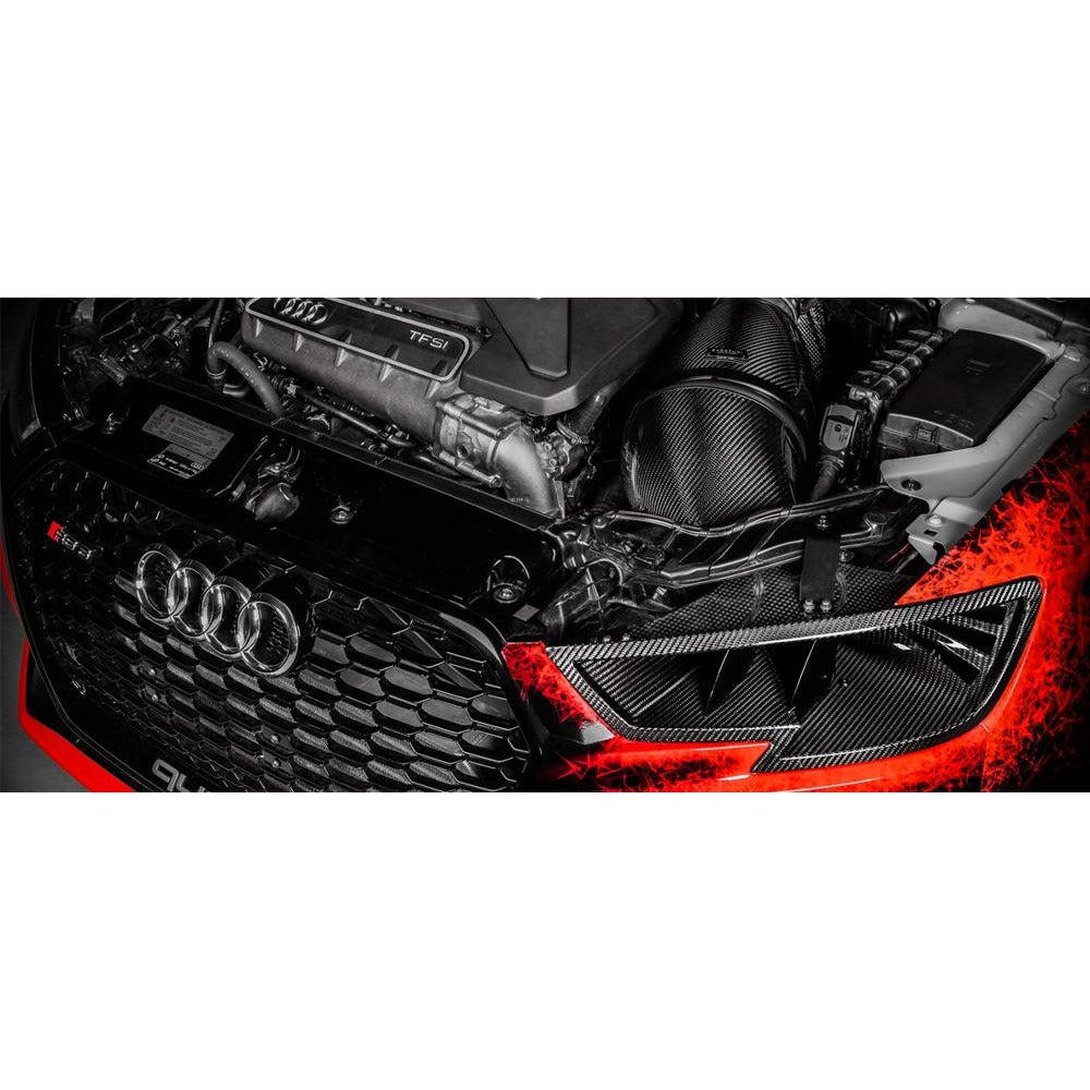 Eventuri Audi RS3 Carbon Headlamp Race Ducts for Stage 3 Intake