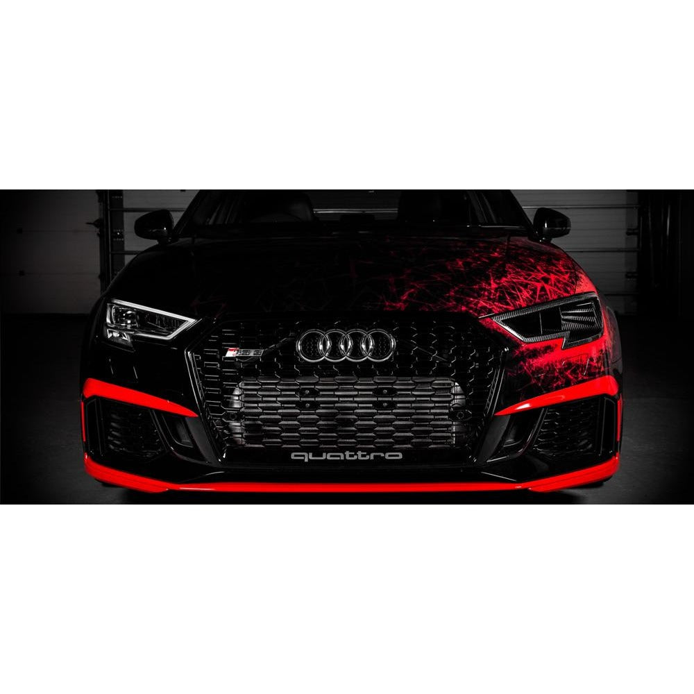Eventuri Audi RS3 Carbon Headlamp Race Ducts for Stage 3 Intake