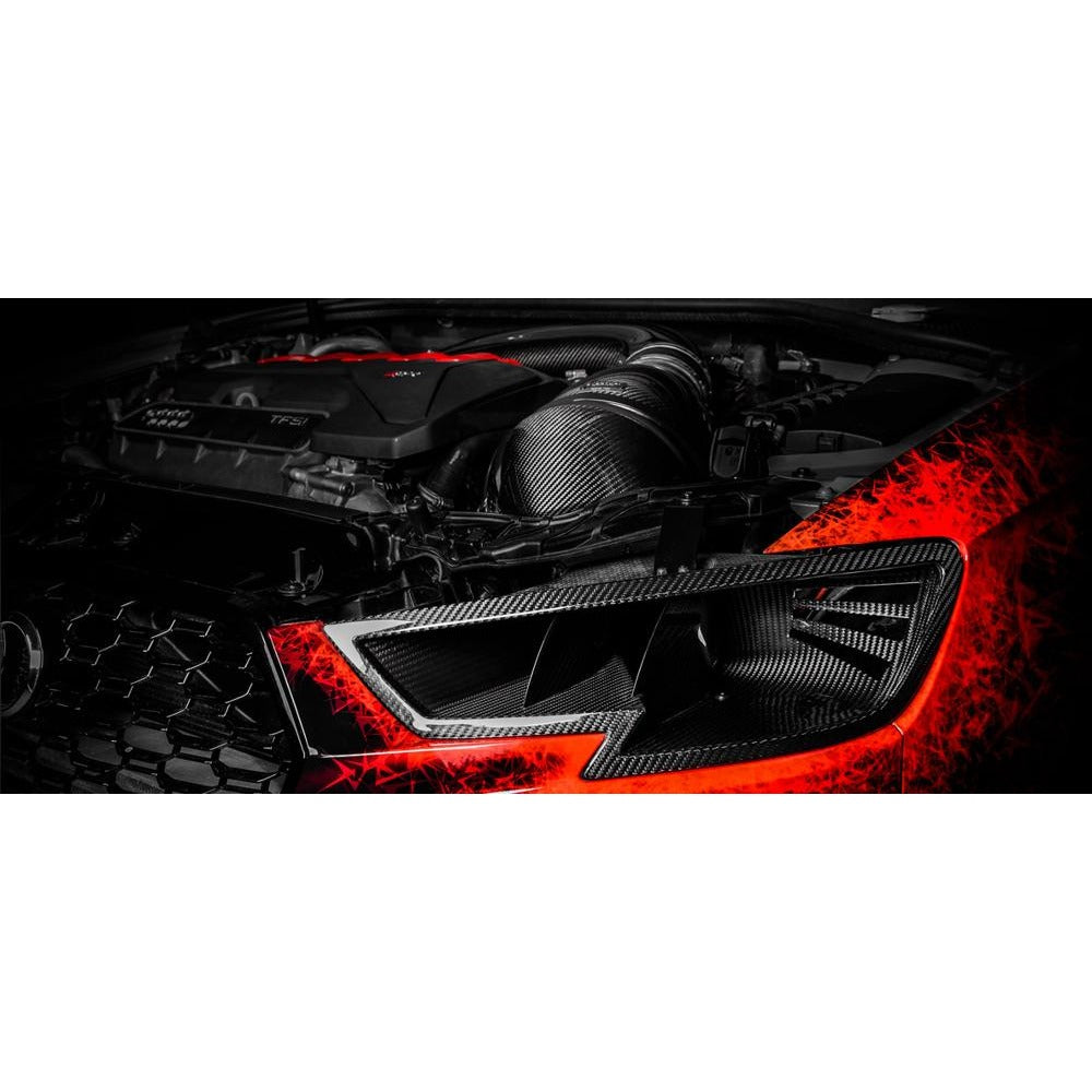Eventuri Audi RS3 Carbon Headlamp Race Ducts for Stage 3 Intake