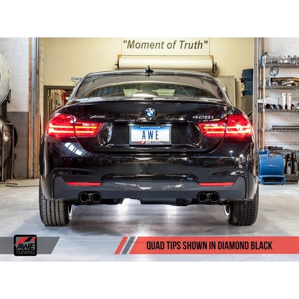 AWE Exhaust Suite for BMW F3X N20/N26 328i/428i (Quad Outlet)