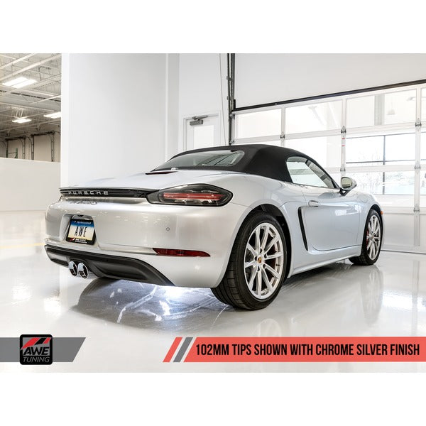 AWE Exhaust Suite for Porsche 718 Boxster / Cayman