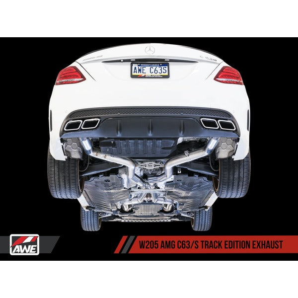 AWE Exhaust Suite for 2015-2018 Mercedes-Benz W205 AMG C63/S - No Tips