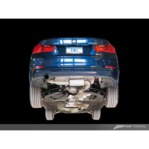 AWE Exhaust Suite for BMW F30 320i (Includes Performance Mid Pipe)