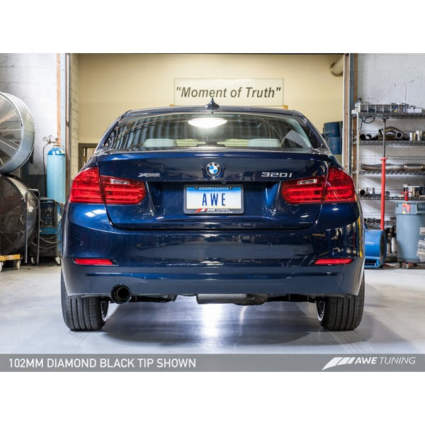 AWE Exhaust Suite for BMW F30 320i (Includes Performance Mid Pipe)
