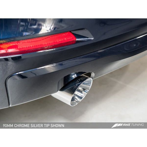 AWE Exhaust Suite for BMW F30 320i (Includes Performance Mid Pipe)