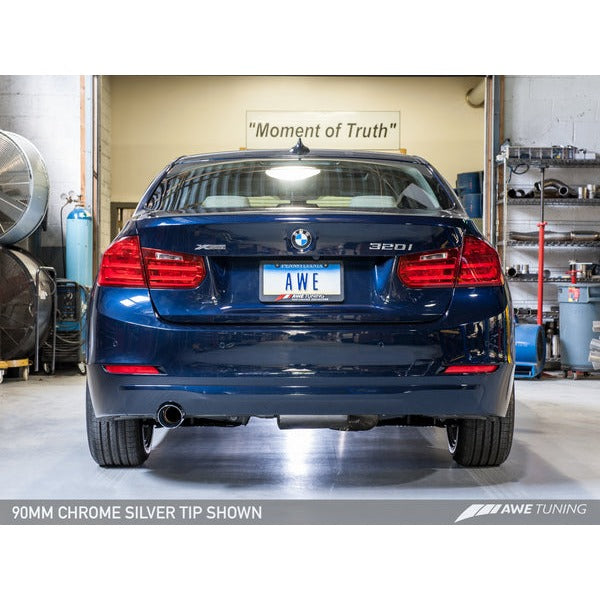 AWE Exhaust Suite for BMW F30 320i (Includes Performance Mid Pipe)
