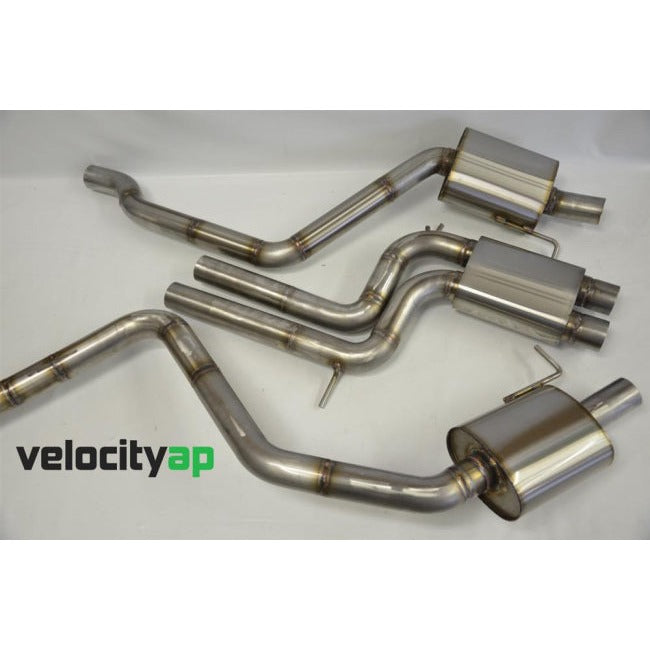 VelocityAP Audi RS5 Stainless Steel Rear Exhaust 'SuperSport' Sound Level