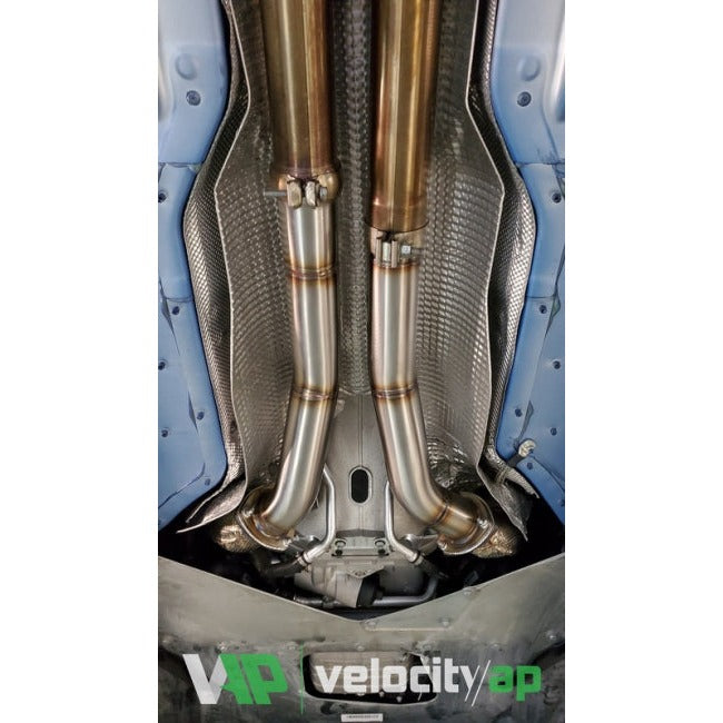 VelocityAP Aston Martin Vantage AMV8 2018-on 4.0TT Secondary Cat Deletes