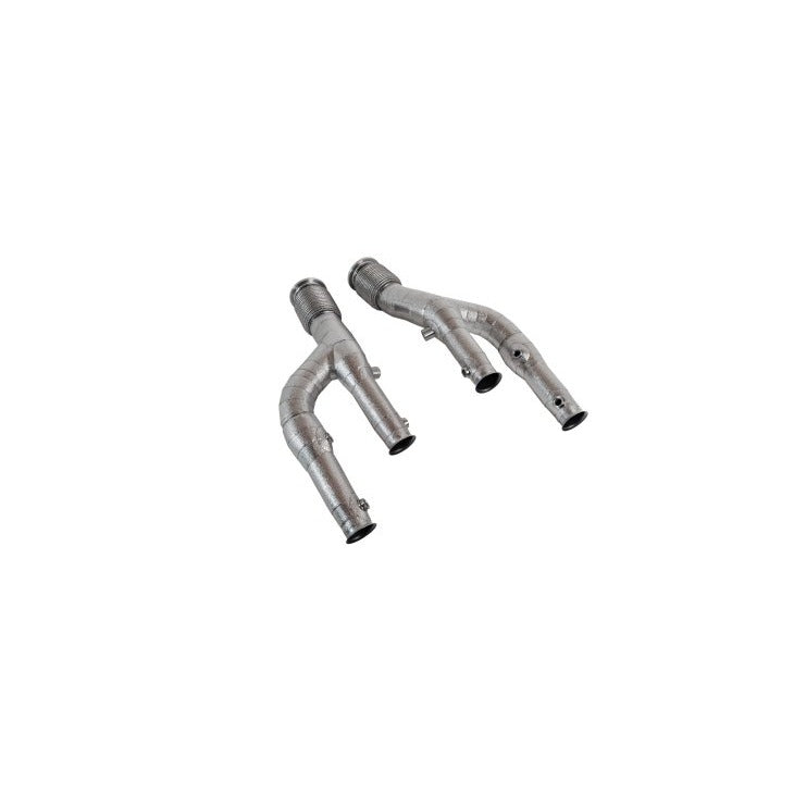 NOVITEC Lamborghini Revuelto | CAT-Replacement Pipe (2 Pieces) - Gold plated Inconel