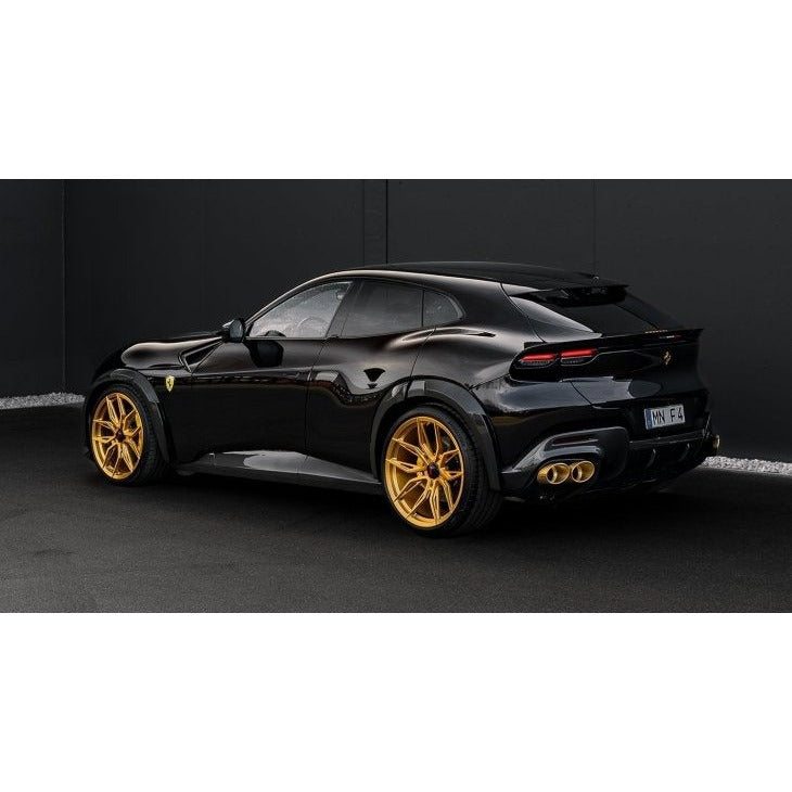 NOVITEC Ferrari Purosangue | Stainless Steel Tailpipes Gold