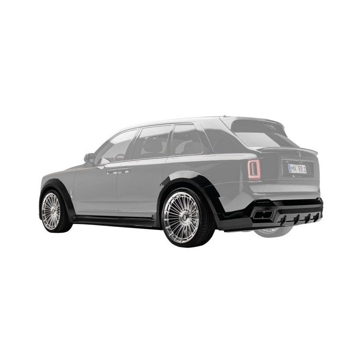 NOVITEC Rolls Royce Cullinan - Series 2 | Overdose S2 Front Attachment and Rear Diffuser in Visible Carbon Surcharge