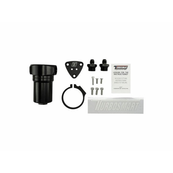 Turbosmart Fuel Filter Canister 10um -10AN Black