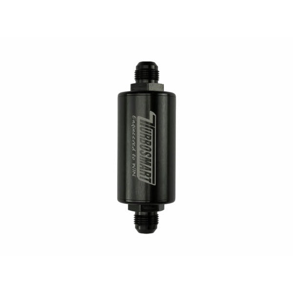 Turbosmart Inline Fuel Filter 10um -10AN Black