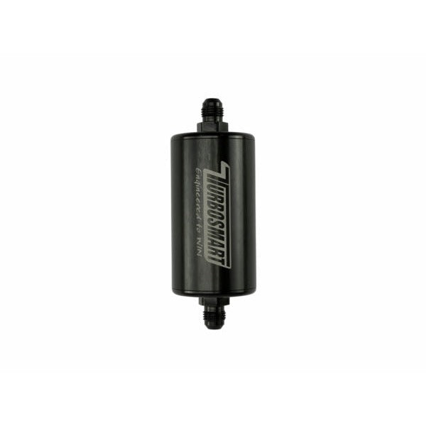 Turbosmart Inline Fuel Filter 10um -6AN Black