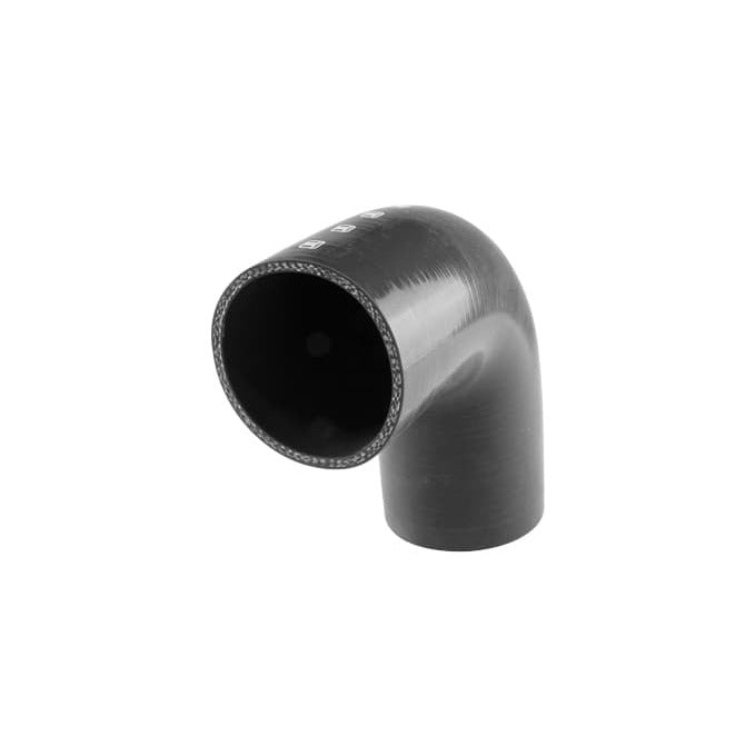 Turbosmart Silicon 90 Degree Reducer Elbow 2.75–3.00" (Black)