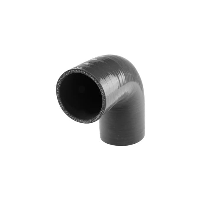 Turbosmart Silicon 90 Degree Reducer Elbow 2.50–3.00" (Black)