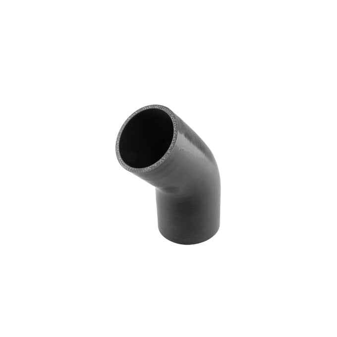 Turbosmart Silicon 45 Degree Reducer Elbow 2.75–3.00" (Black)