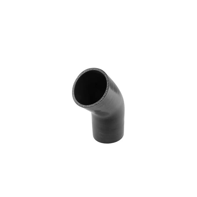 Turbosmart Silicon 45 Degree Silicon Hose Elbow 3.00" (Black)